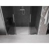 Mexen Velar L Duo sliding shower doors 200 cm, graphite, chrome - 871-200-003-42-01