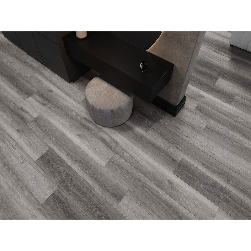 Mexen El Monte sample of vinyl panels 1240 x 182 mm SPC 6.5 mm, IXPE underlay 1.5 mm, 4 V-Groove, Oak - F1011-S