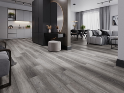 Mexen El Monte SPC Vinyl Panel Sample 6.5 mm, IXPE Underlay 1.5 mm, 4 V-Groove, Oak - F1011-S