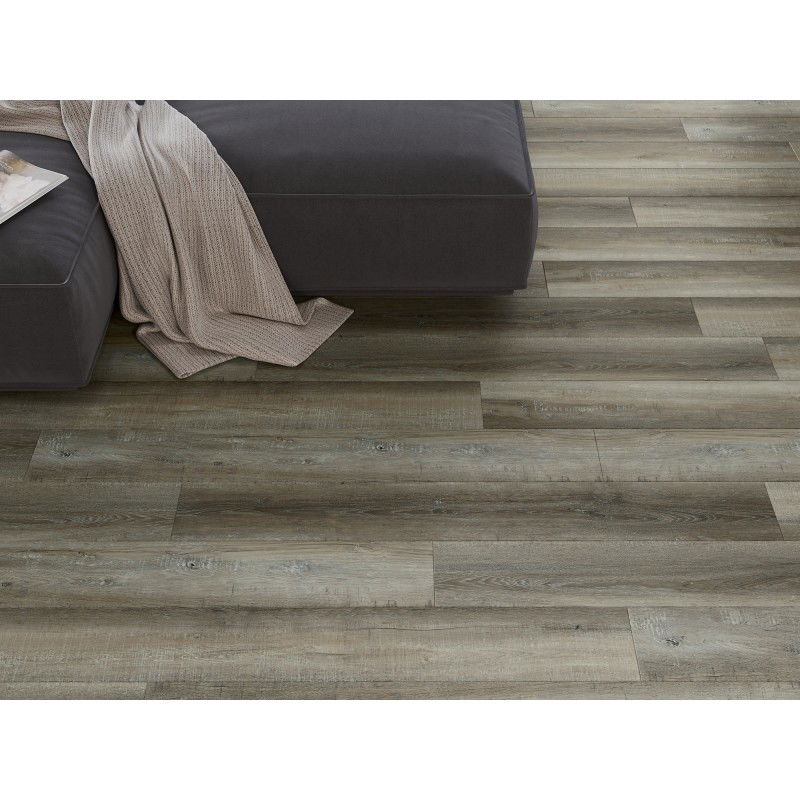 Mexen Aspen sample of SPC vinyl panels 6.5 mm, IXPE underlay 1.5 mm, 4 V-Groove, Oak - F1012-S