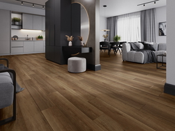 Mexen Queen Creek sample of SPC 6.5 mm vinyl panels, IXPE 1.5 mm underlay, 4 V-Groove, Oak - F1013-S