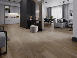 Mexen Windsor vinyl panel sample 1240 x 182 mm SPC 6.5 mm, IXPE underlay 1.5 mm, 4 V-Fuga, Oak - F1016-S