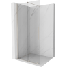 Mexen Velar sliding shower wall Walk-in 75 x 200 cm, transparent 8 mm, brushed nickel - 871-075-000-03-97