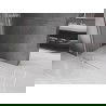 Mexen Velar sliding shower wall Walk-in 90 x 200 cm, transparent 8 mm, brushed nickel - 871-090-000-03-97