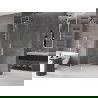Mexen Velar sliding shower wall Walk-in 120 x 200 cm, transparent 8 mm, brushed nickel - 871-120-000-03-97