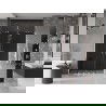 Mexen Velar Duo sliding shower doors 140 cm, graphite, chrome - 871-140-000-42-01