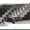 Mexen Velar Duo sliding shower door 140 cm, graphite, brushed gold - 871-140-000-42-55