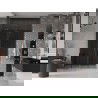 Mexen Velar Duo sliding shower door 140 cm, graphite, rose gold - 871-140-000-42-60