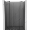 Mexen Velar Duo sliding shower doors 140 cm, graphite, gun metal - 871-140-000-42-95