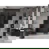 Mexen Velar Duo sliding shower door 140 cm, graphite, black - 871-140-000-42-70