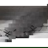 Mexen Velar Duo sliding shower doors 140 cm, graphite, gun metal - 871-140-000-42-95