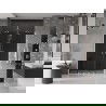 Mexen Velar Duo sliding shower doors 150 cm, graphite, brushed nickel - 871-150-000-42-97