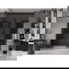 Mexen Velar L Duo sliding shower doors 200 cm, graphite, gun metal - 871-200-003-42-95