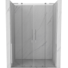Mexen Velar L Duo sliding shower door 140 cm, transparent, chrome - 871-140-003-02-01