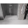 Mexen Velar L Duo sliding shower doors 150 cm, transparent, chrome - 871-150-003-02-01