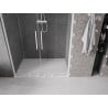 Mexen Velar L Duo 150 cm Sliding Shower Door, Transparent, White - 871-150-003-02-20