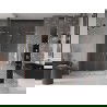 Mexen Velar L Duo sliding shower door 140 cm, transparent, brushed copper - 871-140-003-02-65