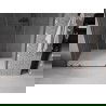 Mexen Velar L Duo Sliding Shower Door 140 cm, Transparent, Gun Metal - 871-140-003-02-95