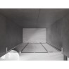 Mexen Velar L Duo Sliding Shower Door 150 cm, Graphite, Chrome - 871-150-003-42-01