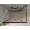 Mexen Omega extendable shower cubicle 100 x 90 cm, Transparent, Black - 825-100-090-70-00