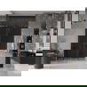 Mexen Velar L Duo sliding shower door 140 cm, graphite, brushed copper - 871-140-003-42-65