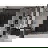 Mexen Velar L Duo sliding shower doors 140 cm, graphite, black - 871-140-003-42-70