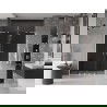 Mexen Velar L Duo 140 cm Sliding Shower Door, Graphite, Brushed Nickel - 871-140-003-42-97