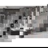 Mexen Velar L Duo sliding shower door 140 cm, frost, chrome - 871-140-003-32-01