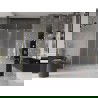 Mexen Velar L Duo sliding shower doors 140 cm, frosted, brushed gold - 871-140-003-32-55