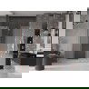 Mexen Velar L Duo sliding shower door 140 cm, frost, brushed copper - 871-140-003-32-65