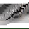 Mexen Velar L Duo sliding shower doors 140 cm, frosted, gun gray brushed - 871-140-003-32-66