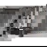 Mexen Velar L Duo sliding shower doors 140 cm, frosted, gun gray brushed - 871-140-003-32-66