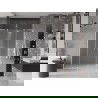 Mexen Velar L Duo sliding shower doors 140 cm, frost, brushed nickel - 871-140-003-32-97