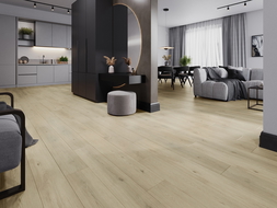 Mexen Calera vinyl panel sample 1240 x 182 mm SPC 6.5 mm, IXPE underlay 1.5 mm, 4 V-Joint, Oak - F1020-S