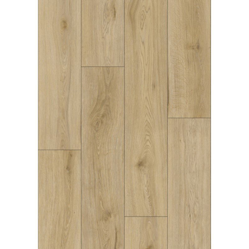 Mexen Charter Oak SPC Vinyl Panel Sample 6.5 mm, IXPE Underlay 1.5 mm, 4 V-Groove, Oak - F1022-S