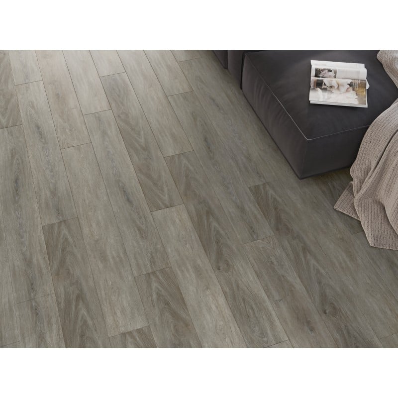 Mexen La Porte sample vinyl panels 1240 x 182 mm SPC 6.5 mm, IXPE underlay 1.5 mm, 4 V-Groove, Oak - F1026-S