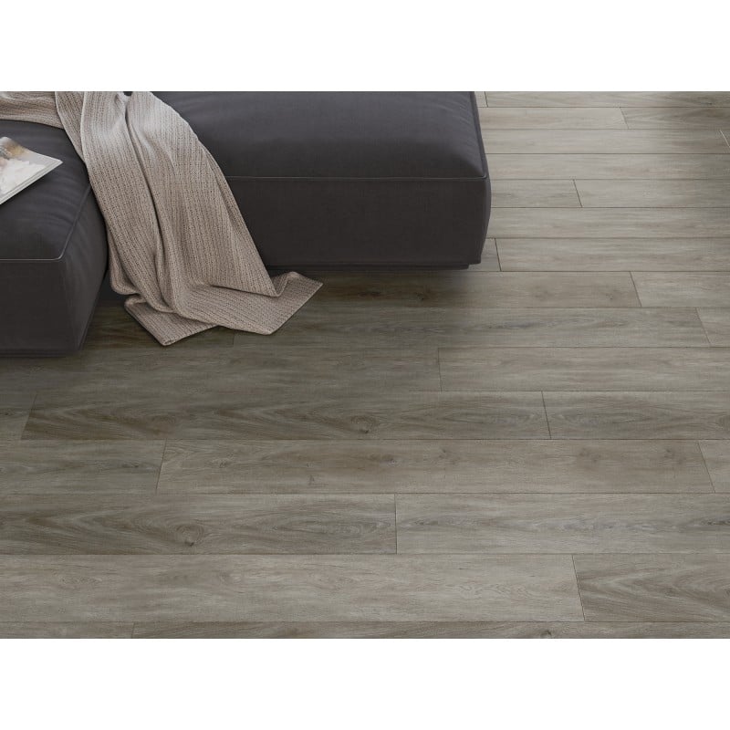 Mexen La Porte sample vinyl panels 1240 x 182 mm SPC 6.5 mm, IXPE underlay 1.5 mm, 4 V-Groove, Oak - F1026-S