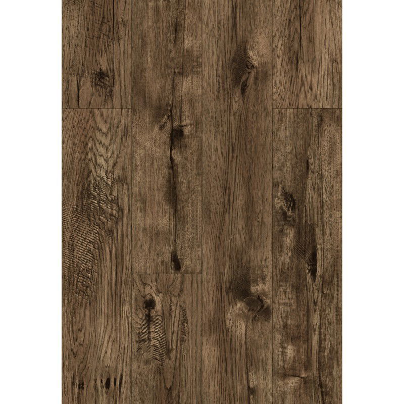 Mexen Orange Beach vinyl panel sample 1240 x 182 mm SPC 6.5 mm, IXPE underlay 1.5 mm, 4 V-groove, Walnut - F1028-S