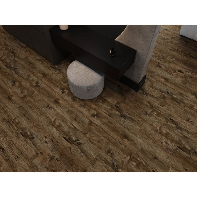 Mexen Orange Beach SPC Vinyl Panel Sample 6.5 mm, IXPE Underlay 1.5 mm, 4-Sided Bevel, Walnut - F1028-S