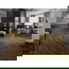 Mexen Orange Beach vinyl panel sample 1240 x 182 mm SPC 6.5 mm, IXPE underlay 1.5 mm, 4 V-groove, Walnut - F1028-S