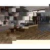 Mexen Orange Beach vinyl panel sample 1240 x 182 mm SPC 6.5 mm, IXPE underlay 1.5 mm, 4 V-groove, Walnut - F1028-S