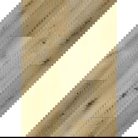 Mexen Oakley vinyl panel sample 1240 x 182 mm SPC 6.5 mm, IXPE underlay 1.5 mm, 4-sided V-Groove, Oak - F1030-S
