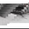 Mexen Velar sliding shower wall Walk-in 90 x 200 cm, transparent 8 mm, gun metal - 871-090-000-03-95