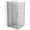 Mexen Velar sliding shower wall Walk-in 100 x 200 cm, transparent 8 mm, gun metal - 871-100-000-03-95