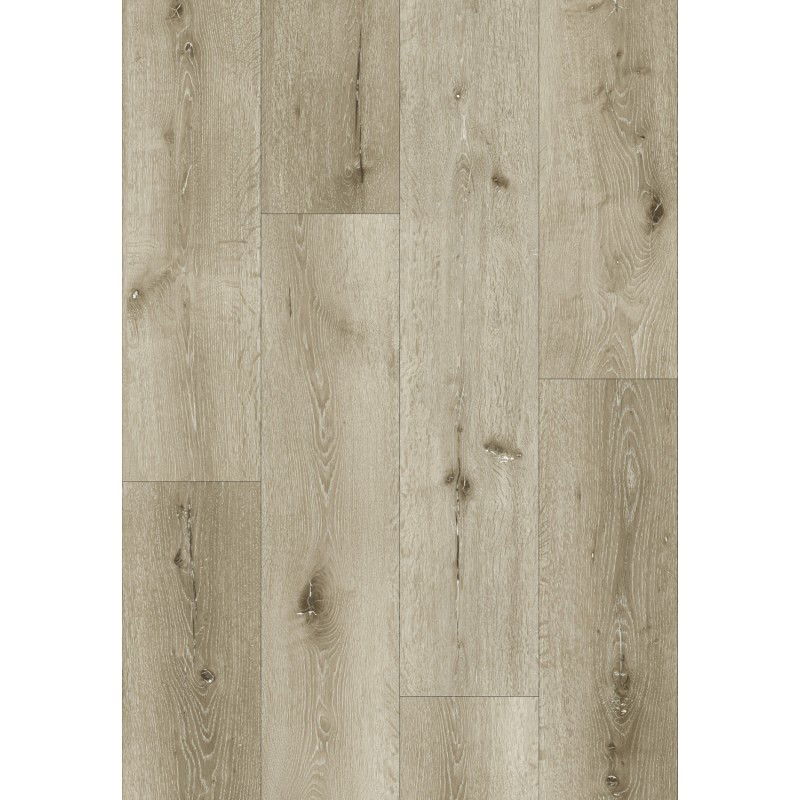 Mexen Georgia vinyl panel sample 1240 x 182 mm SPC 6.5 mm, IXPE underlay 1.5 mm, 4 V-Groove, Oak - F1031-S