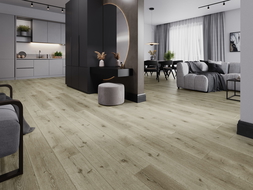 Mexen Georgia sample of SPC vinyl panels 6.5 mm, IXPE underlay 1.5 mm, 4 V-Groove, Oak - F1031-S