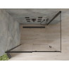 Mexen Omega sliding shower enclosure 120 x 100 cm, transparent, black - 825-120-100-70-00