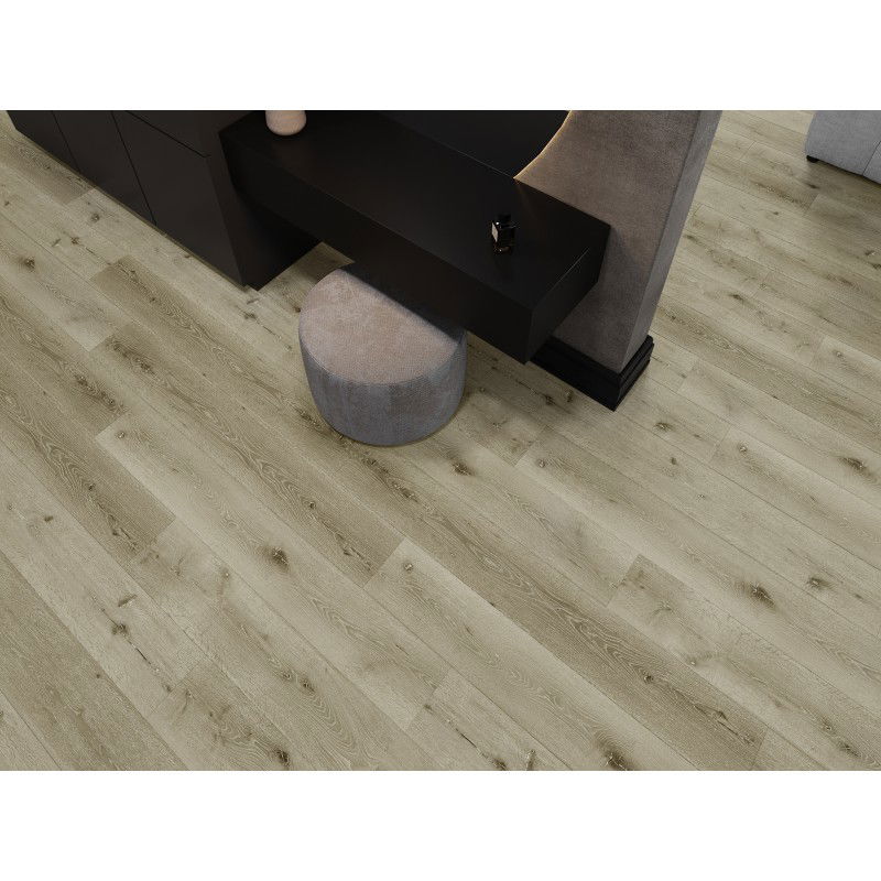 Mexen Georgia sample of SPC vinyl panels 6.5 mm, IXPE underlay 1.5 mm, 4 V-Groove, Oak - F1031-S