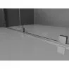 Mexen Velar sliding shower wall Walk-in 100 x 200 cm, transparent 8 mm, gun metal - 871-100-000-03-95