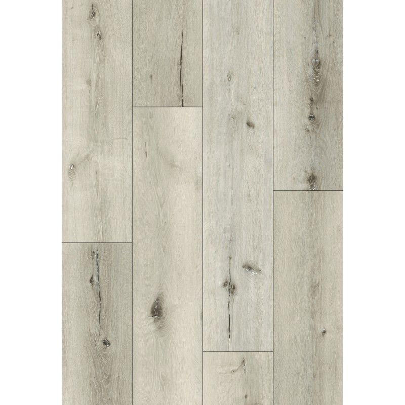 Mexen Silver Lake vinyl panel sample 1240 x 182 mm SPC 6.5 mm, IXPE padding 1.5 mm, 4-sided V-joint, Oak - F1034-S